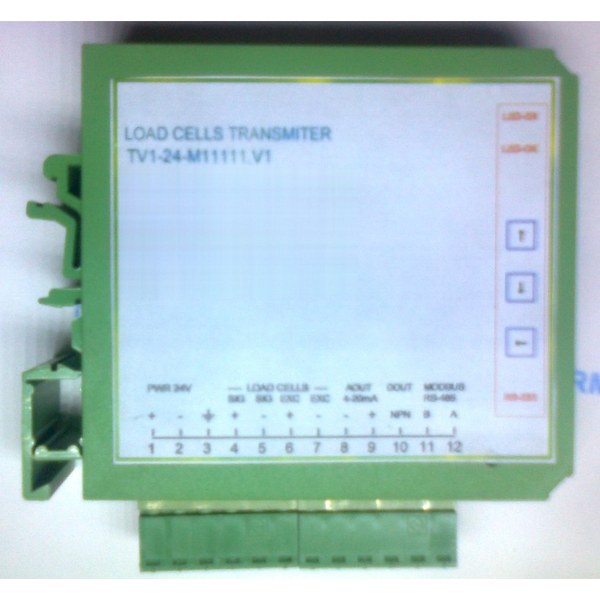 TV1 transmiter vage - load cell transmiter 4-20mA Modbus